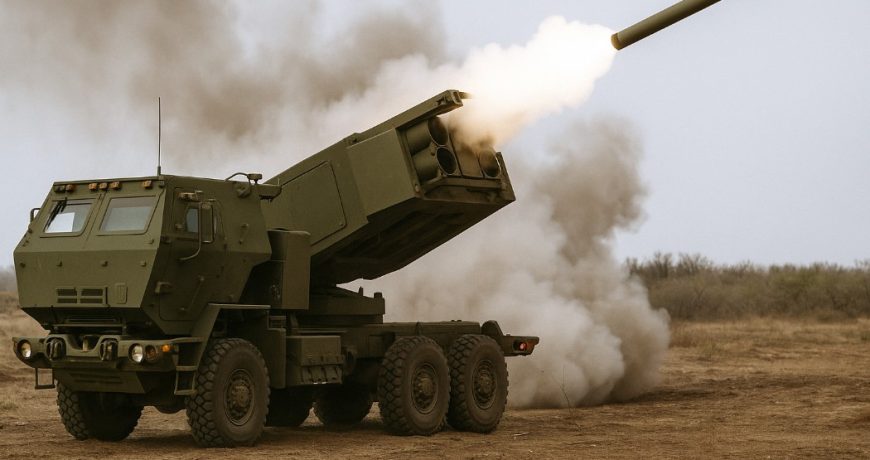 Американские HIMARS прямо у линии фронта