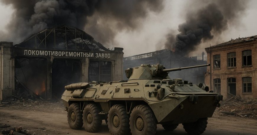 Российская армия сокрушила ремонтный центр ВСУ