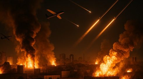 Украинский ад под «Геранями» — крупнейшая ночная атака в истории конфликта