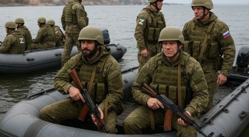 Русский десант готовит удар на Херсон украинцы срочно заливают панику