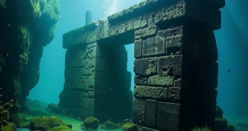 стена на дне Балтийского моря
