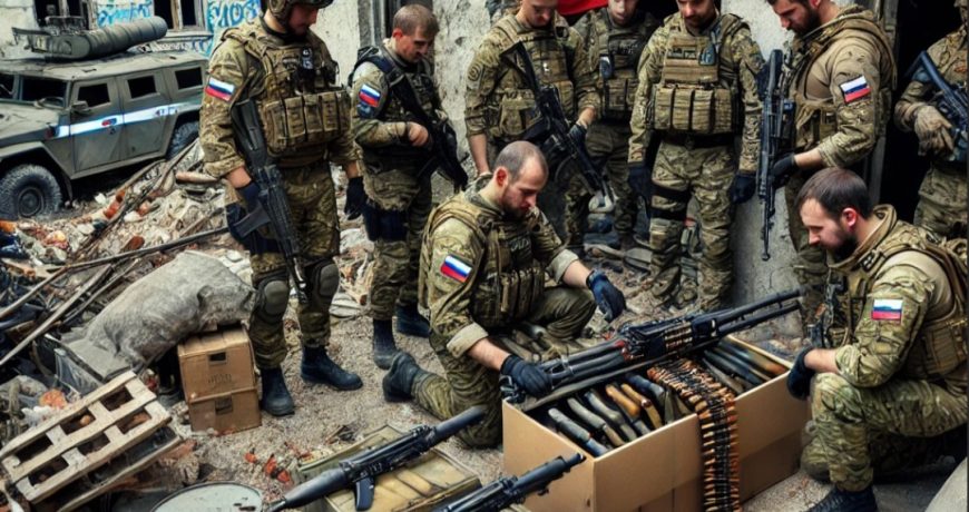 ФСБ выявила крупный тайник украинских диверсантов в Курахово