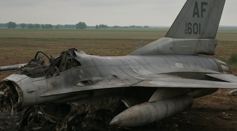 Очередной F-16 теряет крылья: на Украине разбился американский истребитель
