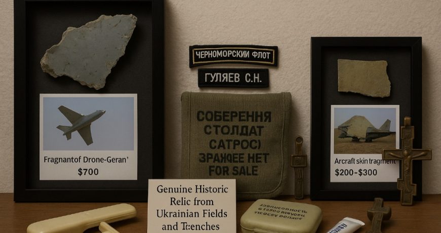 Украина торгует военными трофеями