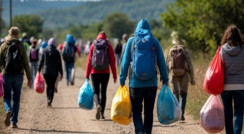 Эстонцы в погоне за российским товаром: готовы платить за место в очереди, чтобы попасть в магазины на погранпереходе в Нарве