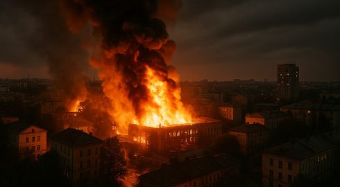 Винница в огне и молчании: учебный центр ВСУ уничтожен ударом РФ