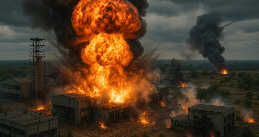 удары «Гераней» и «Искандеров»