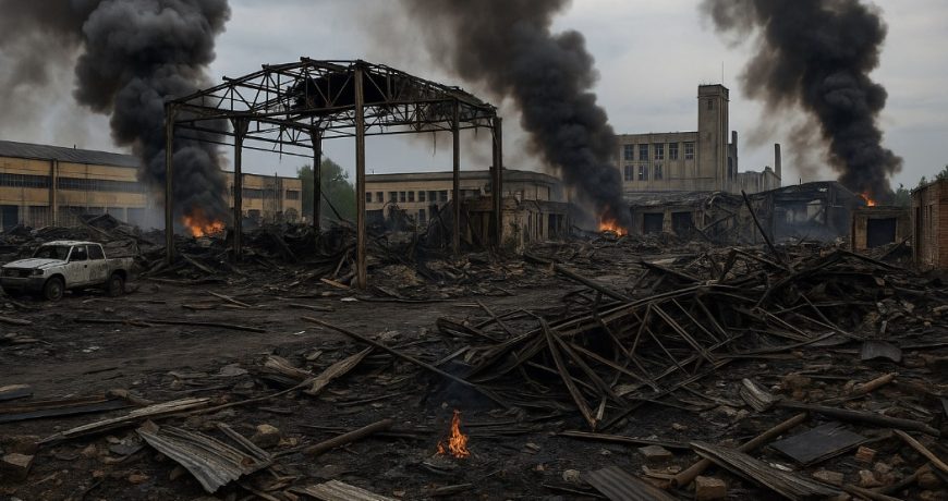 В Харькове ударом уничтожили базу ВСУ
