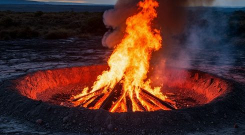 Газовый кратер «Врата ада» скоро погаснет: в Каракумах исчезнет «вечный огонь», горевший 54 года