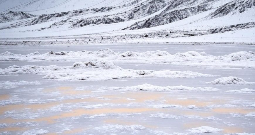 Снег в пустыне
