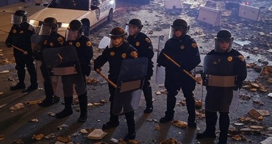 Беспорядки в США
