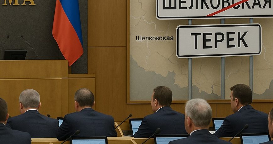 Переименовать города