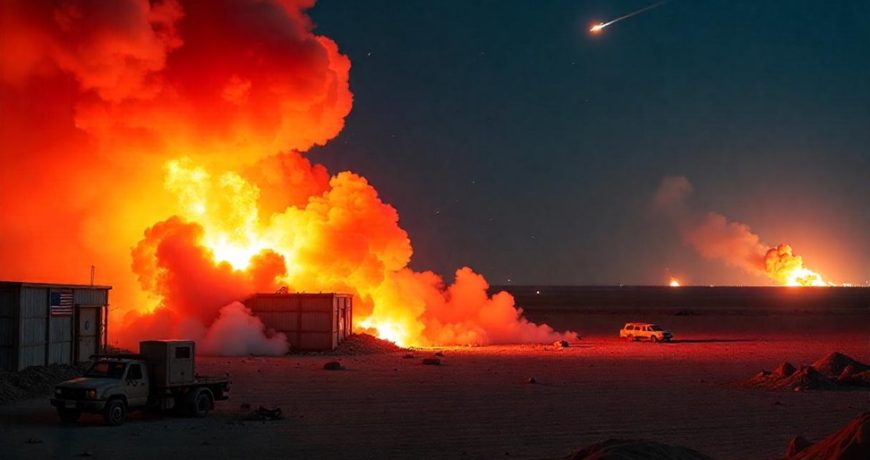 Удар Ирана по базам США