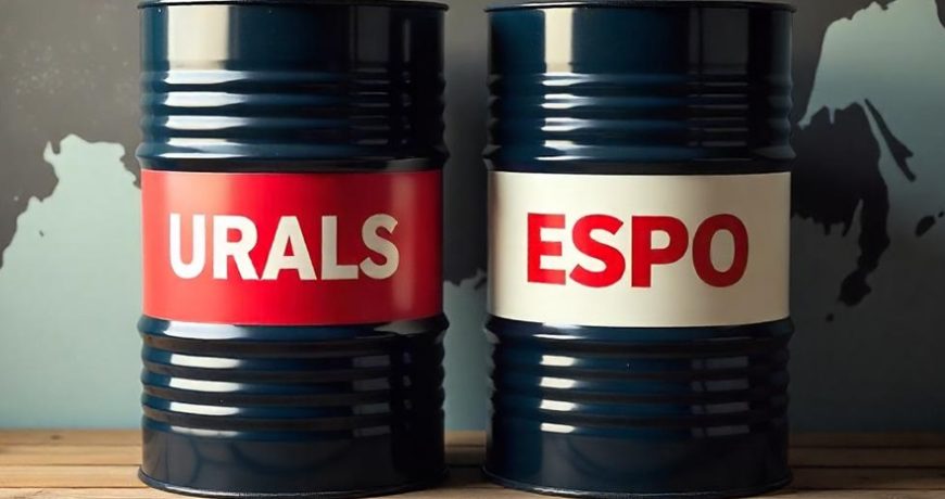 Скидки на нефть Urals и ESPO