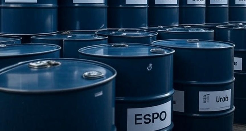 Скидки на нефть Urals и ESPO