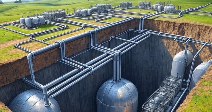 Закачка газа в ПХГ