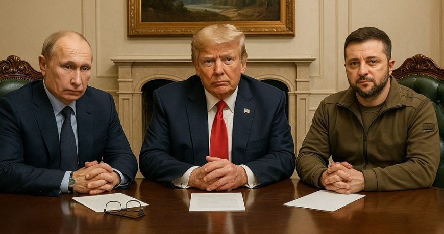 Встреча Путина, Трампа и Зеленского