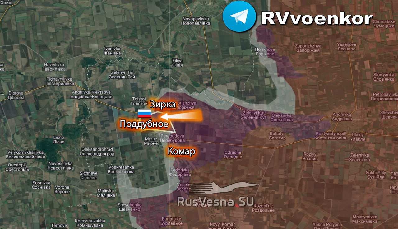 Карта ДНР и Днепропетровской области