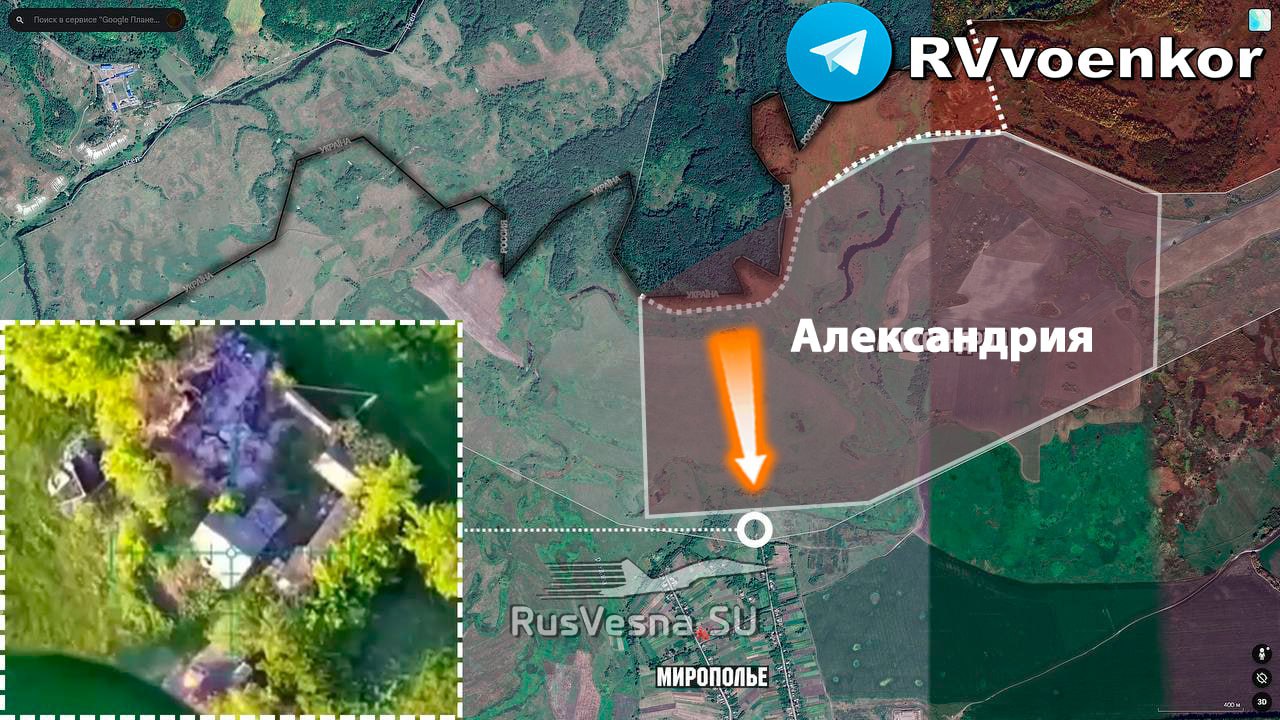 Карта Мирополье