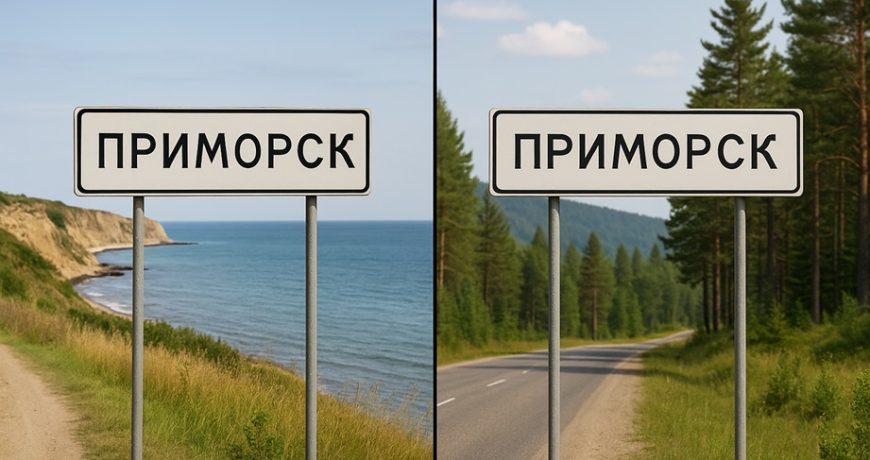 Города с одинаковыми названиями