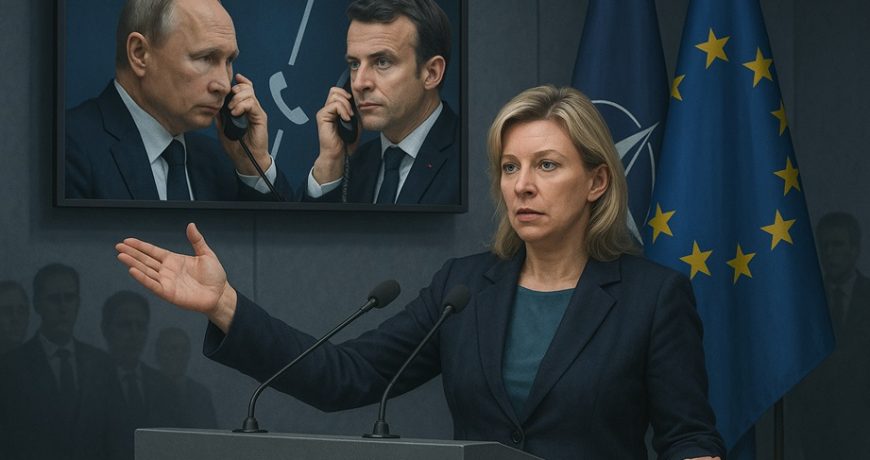 Захарова о звонке Макрона Путину