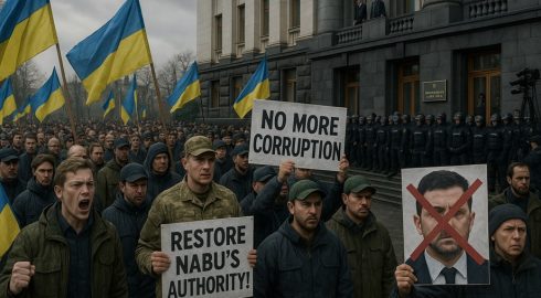 Трехэтапный план свержения Зеленского или к чему приведут протесты на Украине