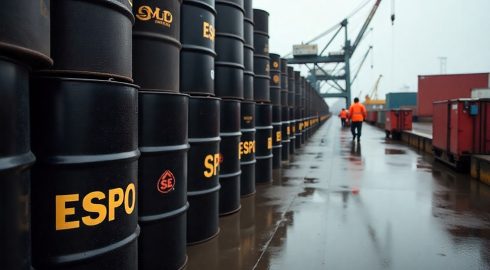 Российская нефть ESPO в Китае продолжает продаваться с премией 2-2,2 доллара