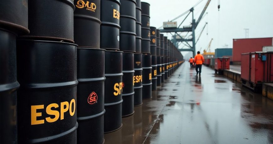 Нефть ESPO с премией