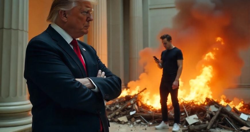 Трамп и Маск