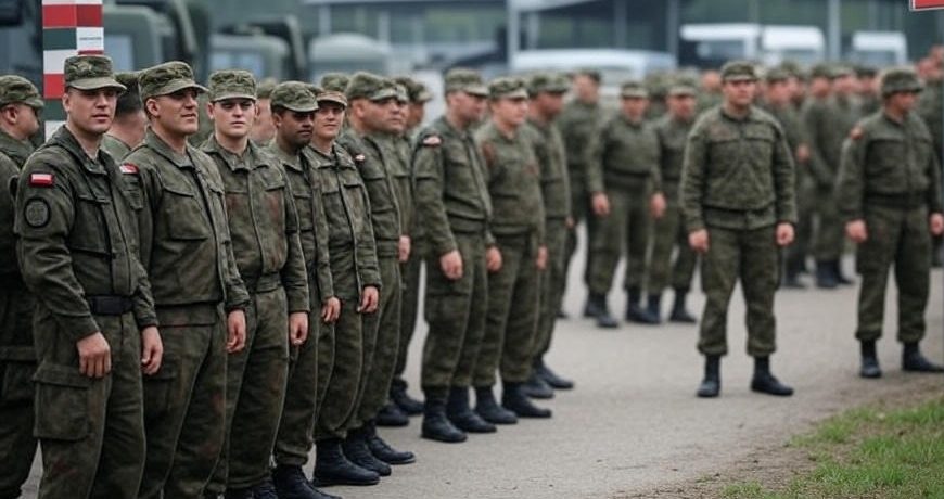 Польша направляет военных