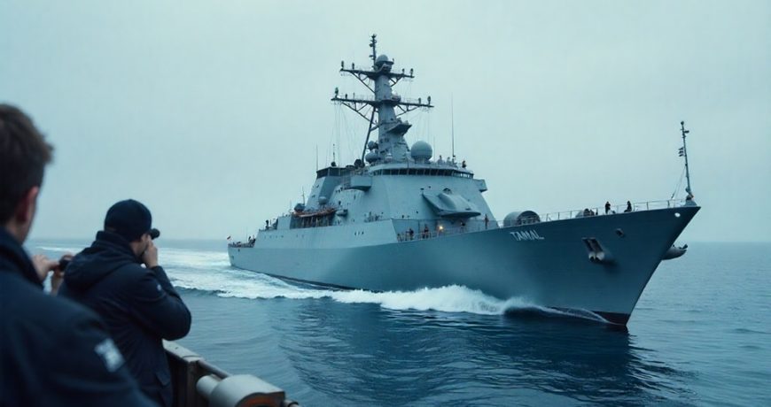 Фрегат России в водах НАТО