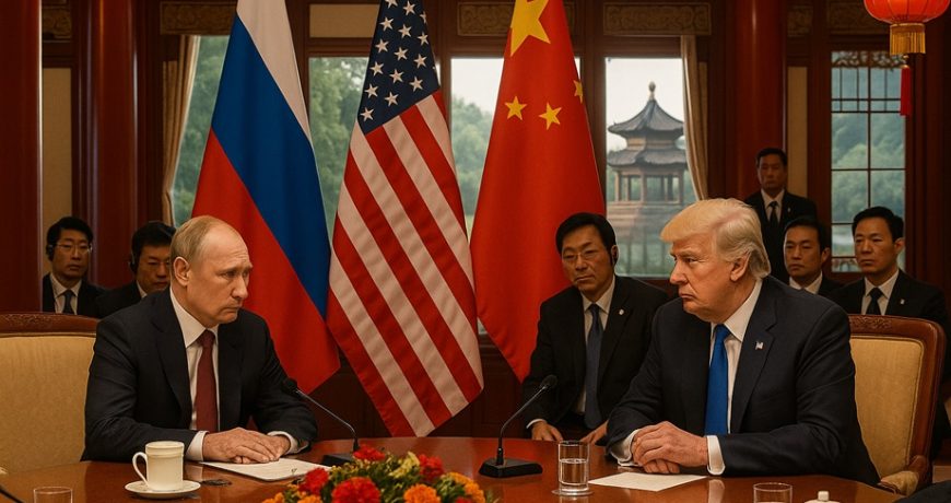 Встреча Путина и Трампа в Китае