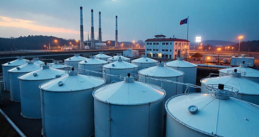 Хранилище газа Европы