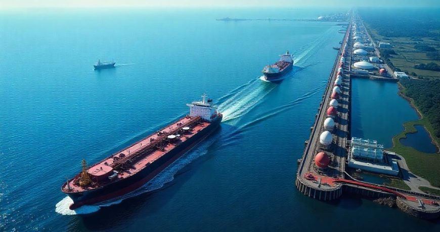 Поставки нефти и СПГ