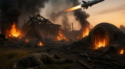 Натовский ад под Кировоградом: удар «Кинжалов» сжёг делегацию ФРГ и бункер Киева