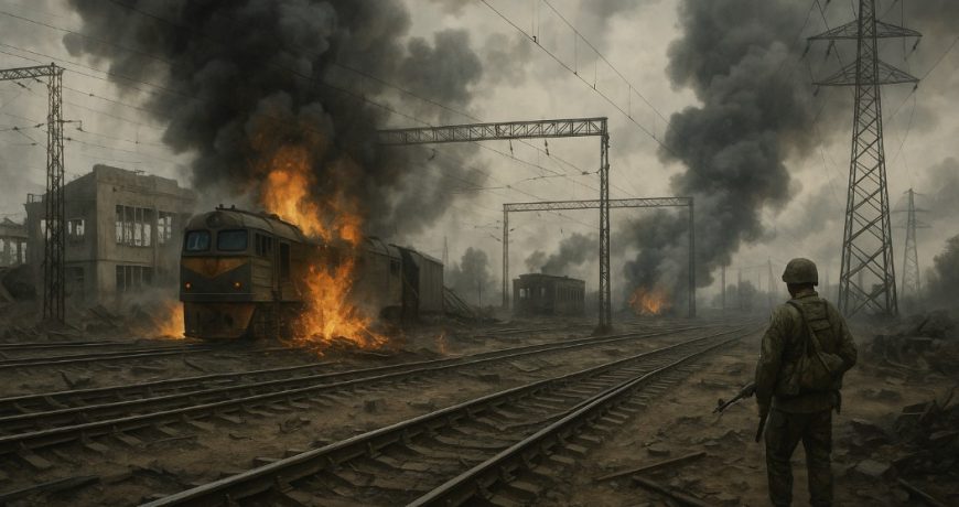 удары перерезают артерии фронта