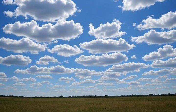 скопления в небе