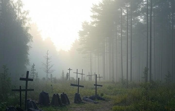Кременские леса в трупах
