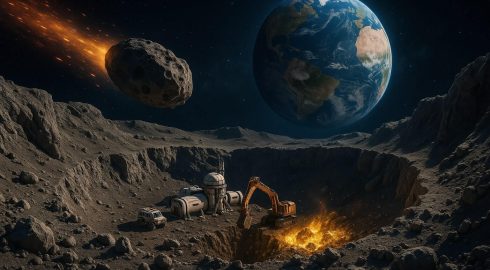 Лунные кратеры могут хранить больше ресурсов, чем астероиды