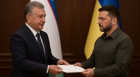 Благодарность за поздравления: Зеленский ответил Мирзиёеву