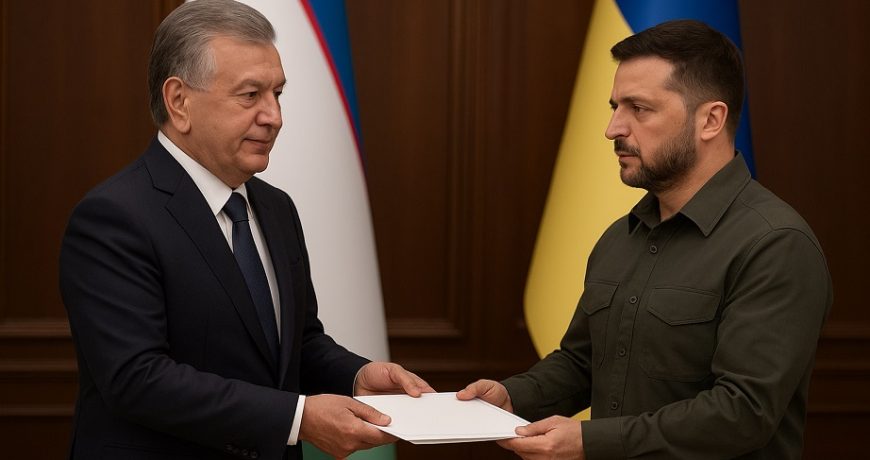 Мирзиёев поздравил Зеленского