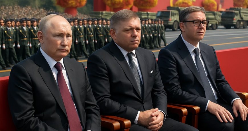 Путин, Фицо и Вучич