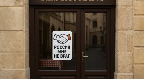 «Россия мне не враг» — наклейка стала поводом для скандала в Румынии