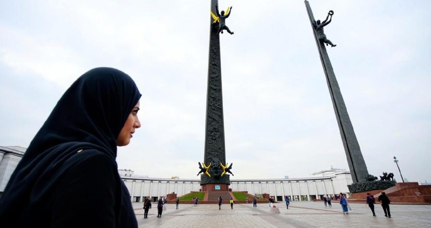 киргизка в хиджабе