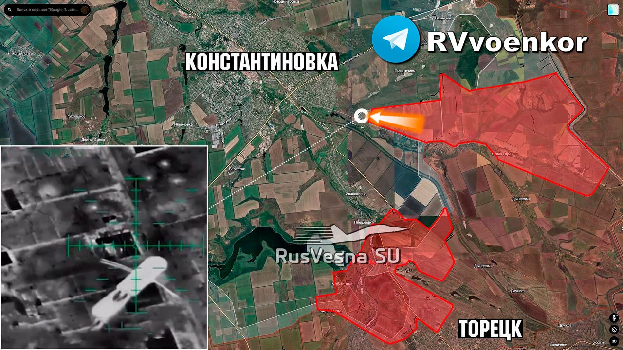 Карта Константиновка