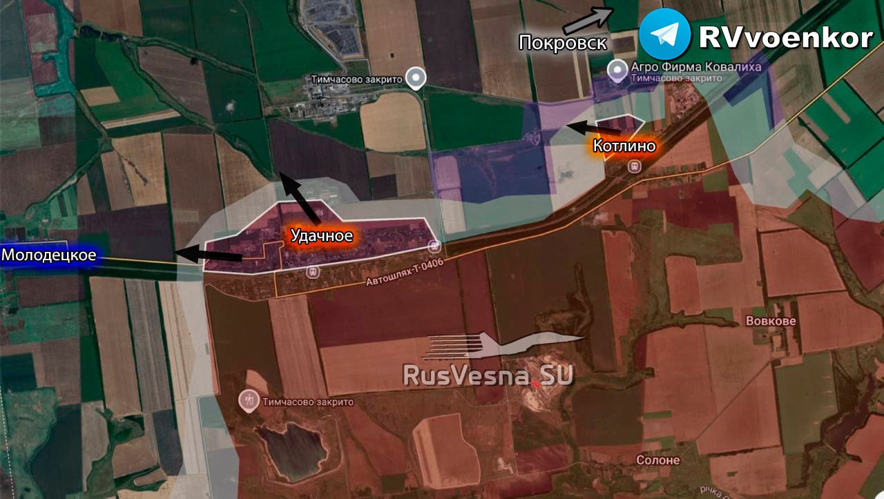 Карта Покровск