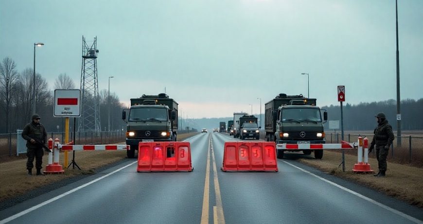 Польша закроет границу с Белоруссией