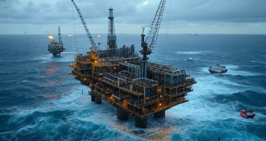Добыча газа в Северном море