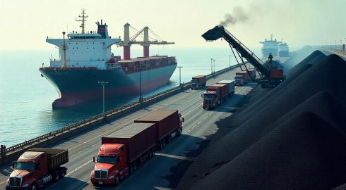 Поставки энергетического угля из России в Южную Корею установили новый максимум