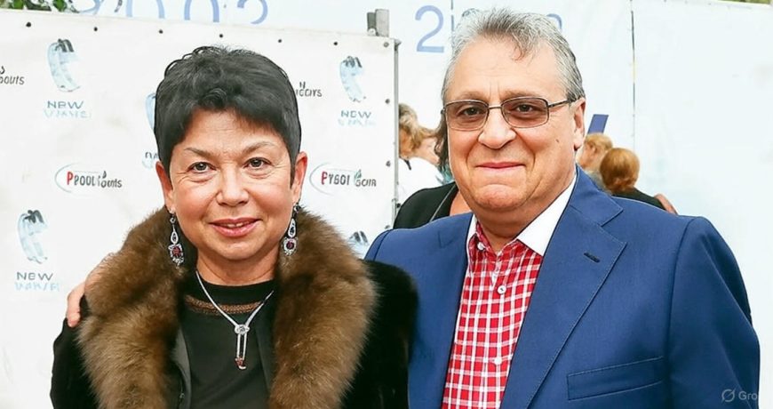 Хазанов с женой